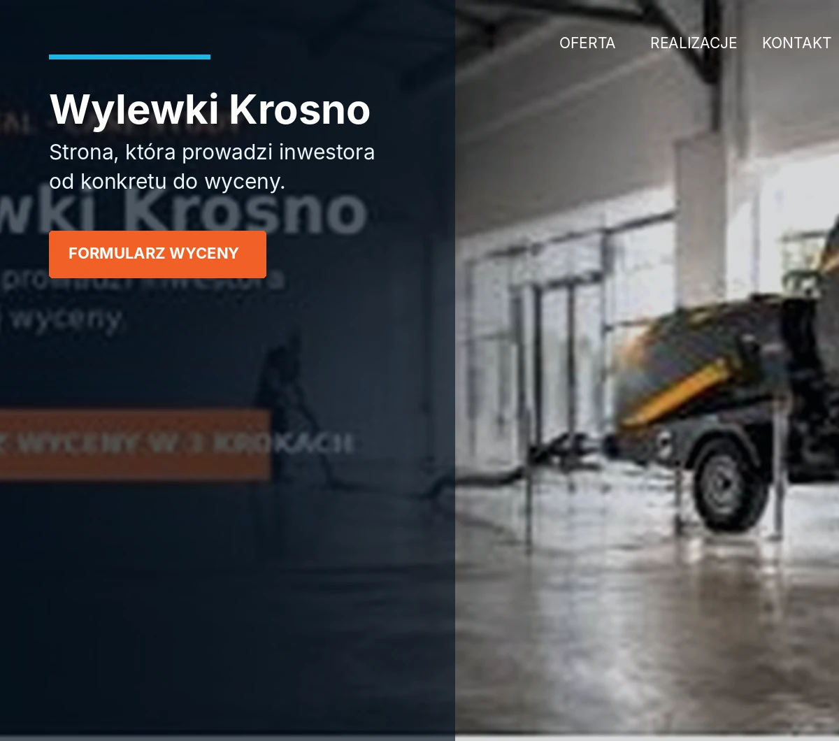 Wylewki Krosno — realizacja strony internetowej